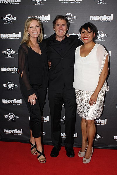 Rebecca Gibney, P. J. Hogan, Deborah Mailman in 2012