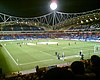 Stadion Reebok Bolton Wanderer podczas wieczornego meczu w 2006 roku