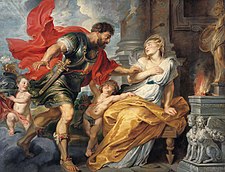 Mars a Rhea Silvia (Peter Paul Rubens)