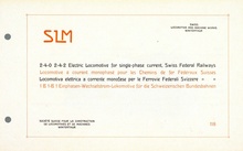 Vollständiges Typenblatt der SLM - 3 Seiten