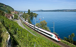 <span class="mw-page-title-main">Jura Foot Line</span> Olten-Lausanne railway line