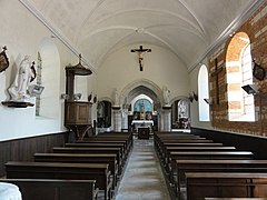 Intérieur de l'église.