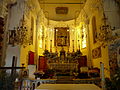 Altare della chiesa di Sant'Antonino martire, Sanguineto, Chiavari, Liguria, Italia