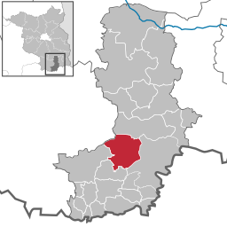 Läget för kommunen Schipkau i Landkreis Oberspreewald-Lausitz