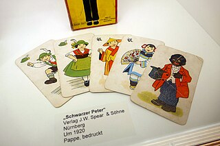 <span class="mw-page-title-main">Black Peter (card game)</span> European childrens card game