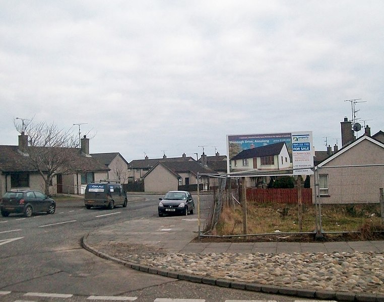 File:Shannagh Drive off the Glasdruman Road (A2) - geograph.org.uk - 2253228.jpg