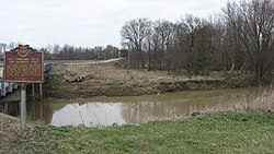 Shawnee Ford at the Scioto River, a historic site in the township