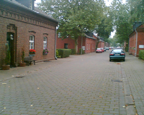 The town of Siedlung Eisenheim in Oberhausen, Germany