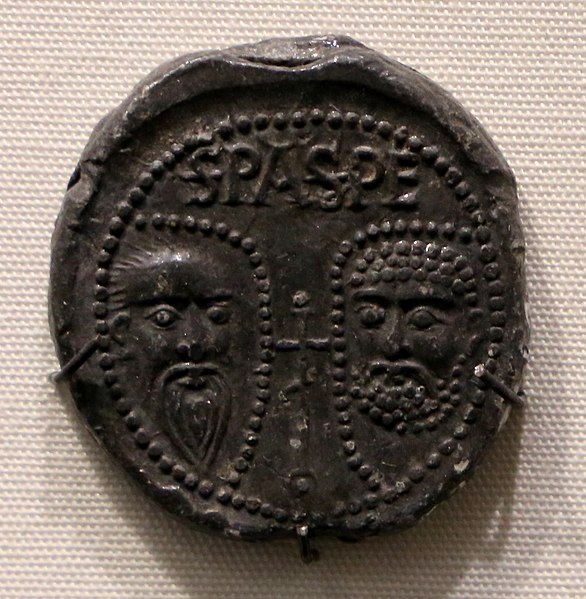 File:Sigillo di papa innocenzo III, da high street, dublino, 1198-1216 ca.jpg