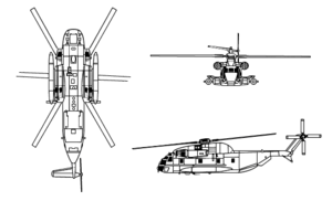 Sikorsky Ch-53: Entwicklung, Technische Beschreibung, Einsatz