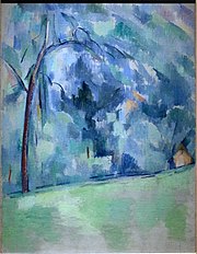 Provencal çalılık, Paul Cézanne, Albright-Knox.jpg