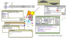 Screenshot of the Squeak/Smalltalk Morphic User Interface
