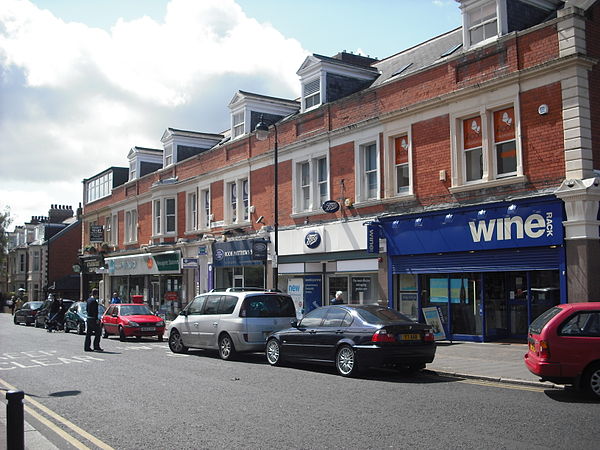 St George's Terrace, in Jesmond's commercial area