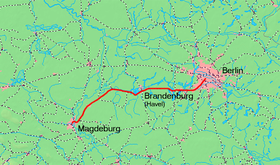 Image illustrative de l’article Ligne de chemin de fer Berlin-Magdebourg