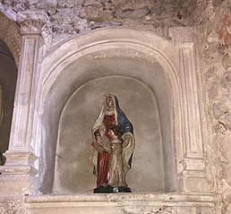 statuette (groupe sculpté) : sainte Anne et la Vierge