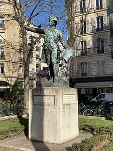 Statue du comte de Rochambeau.