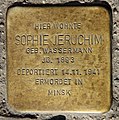 Sophie Jeruchim, Kurfürstendamm 22, Berlin-Charlottenburg, Deutschland