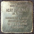 Kurt Salomon, Pestalozzistraße 14, Berlin-Charlottenburg, Deutschland