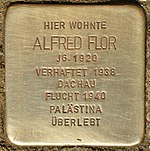 Stumbling block for Alfred Flor (Heidelberg) .jpg