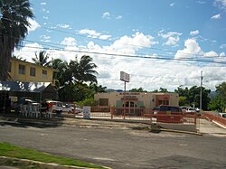 Street and buildings in Palmar