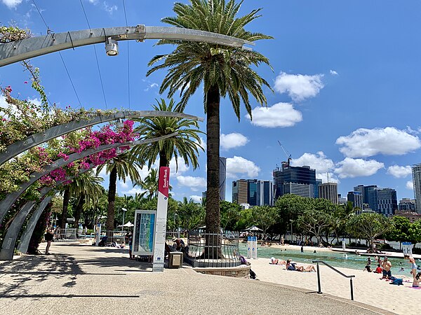 Image: Streets Beach at South Bank Parklands, Brisbane 03