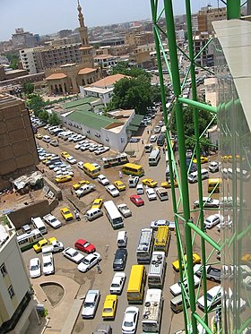Sudan Khartoum View with Traffic 2003.jpg