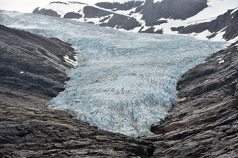 File:Svartisen Glacier; Day Four of Hurtigruten Coastal Voyage North (21).jpg