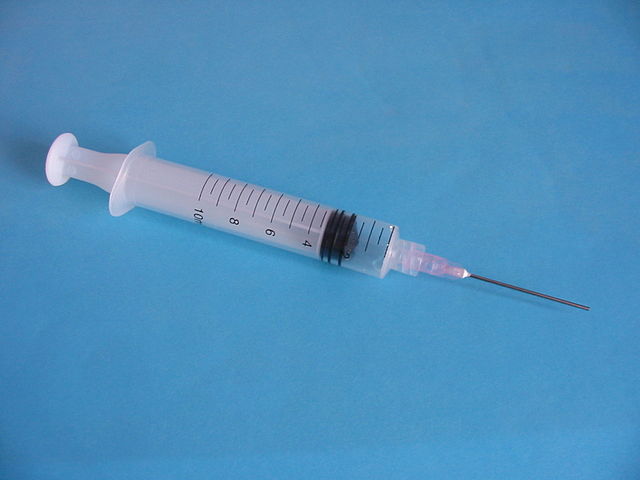 ilustračný obrázok: injekčná striekačka