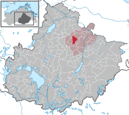 Kaart van Tützpatz