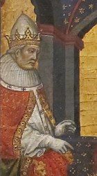 Taddeo di bartolo, s. tommaso d'aquino presenta la sua liturgia del corpus christi a urbano IV, 1403 ca. (cropped) (cropped).JPG