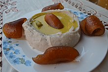 Achu Soup with Taro and ox skin Taro sauce jaune avec peau de boeuf.jpg