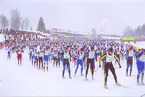 Лыжные гонки — Википедия