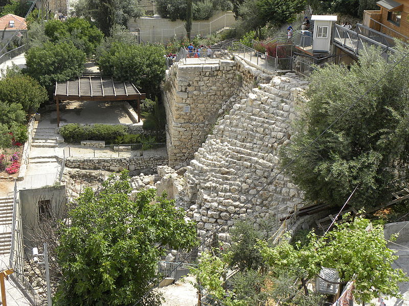 File:The 10th century Stepped Stone Structure-ViewC (3782447127).jpg