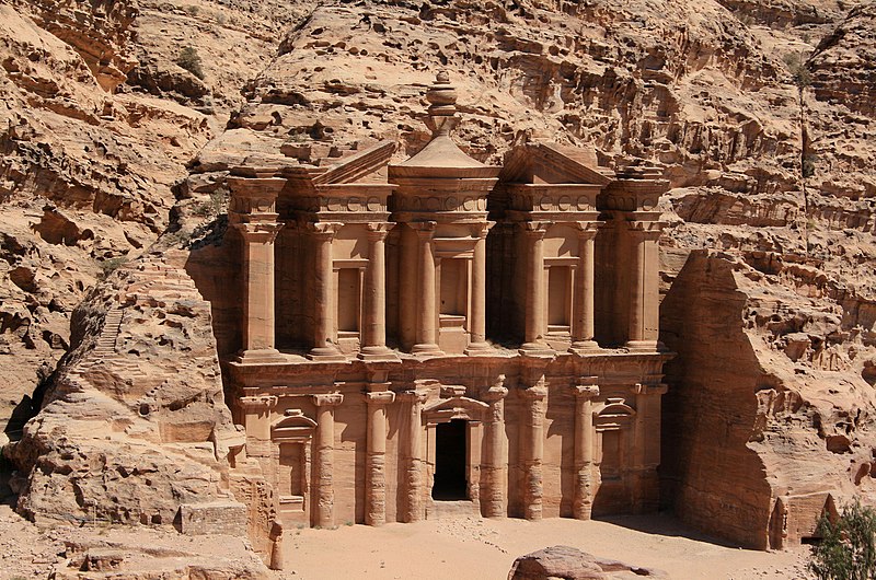 File:The Monastery, Petra, Jordan7.jpg