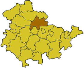 Landkreis Sömmerda i Thüringen