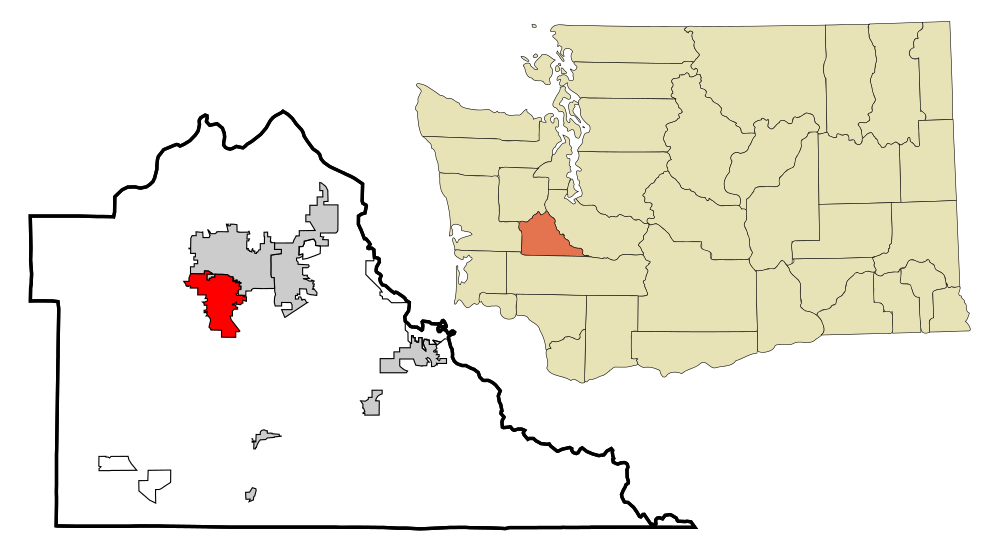 The population density of Tumwater in Washington is 393.01 people per square kilometer (1017.63 / sq mi)