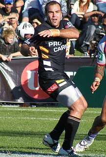 Todd Payten Australian RL coach and former rugby league footballer