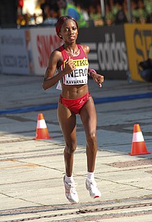 Tonya Nero at the 2012 World Half Marathon Championships