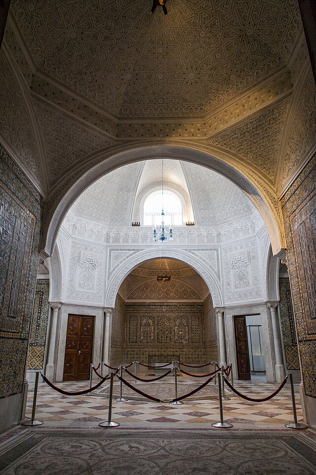 La « salle de Virgile », musée du Bardo, Tunisie.