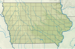 Lime Creek (Winnebago River tributary) is located in Iowa