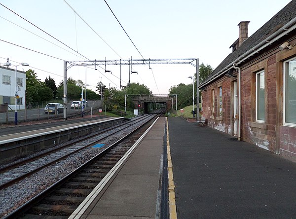 Uddingston railway station