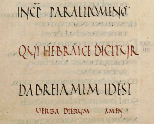 Fil:Ueberschrift Chronik Codex Amiatinus.tiff