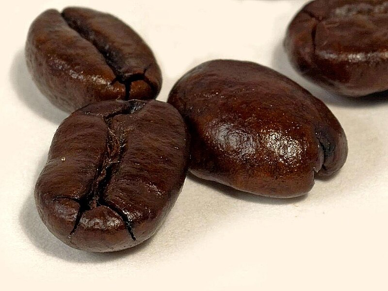 File:Unground coffee beans.jpg