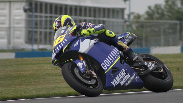 Valentino Rossi (pictured in 2005) became the MotoGP World Champion