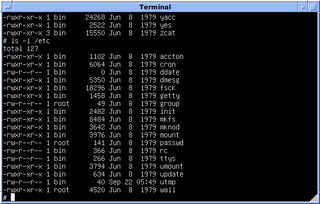 init UNIX system component; 1st process started during booting of the computer system; daemon process that continues running until the system is shut down; direct or indirect ancestor of all other processes; automatically adopts all orphaned processes