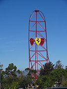 Red Force à Ferrari Land