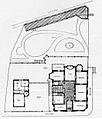 Villa Kienlin Mörikestr.  7-9 Stuttgart, Architects Eisenlohr and Weigle Ground floor plan from 1894, source Annette Schmidt, Ludwig Eisenlohr.  An architect.  Way v.  Historicism z.  Modern.  Stuttgart 2006.jpg