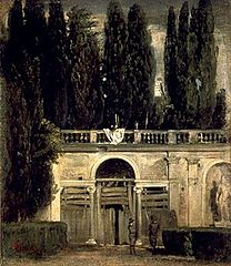 Villa Medici, painting by Spanish artist Diego Velázquez