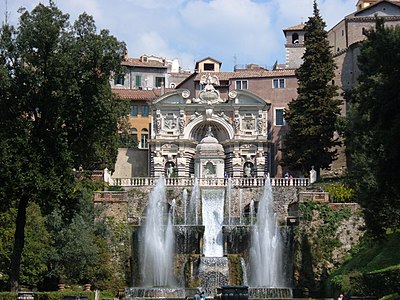 The Organ Fountain at the Villa d'Este, Tivoli (1550–1572)
