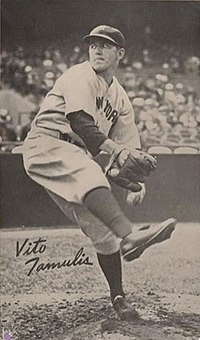 Vito Tamulis played for both Osterville and Hyannis in 1929 Vito Tamulis 1935 Goudey Premiums.jpg